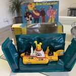 1968 Beatles Yellow Submarine CORGI TOY SUB In Original Box - Rare Colored Sub !