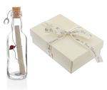 Wedding Day Gift Idea | Personalised Message in a Bottle for Bride, Groom