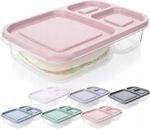 Bento Lunch Boxes Food Storage Meal Container With Lids for Kids Lunch Box