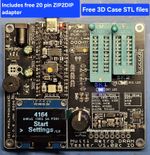 1bit + 4bit Multi RAM Tester DRAM SRAM 2114, 4116, 4164, 41256, 51100, many more