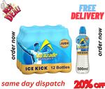 Lucozade Sport Ice Kick Jude Bellingham Edition 500ml -(Pack of 12) Isotonic