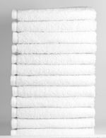 12 Pack Face Cloths Flannels Towels 100% Pure Soft Cotton Wash Cloths White