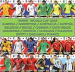 Panini Adrenalyn XL World Cup 2026 - Base cards - Algeria to France #9 to #189