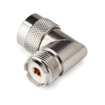 SO239 To PL259 Premium Right Angle Adapter