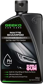 Gecko Matt Lacquer Shampoo 500ml, Black