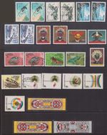 (F346-13) 1967-9 PNG 6sets 26stamps values 2c to 60c (M)  (SB10)