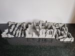 Wargaming / Grimdark Terrain Ruined City / Tabletop Gaming