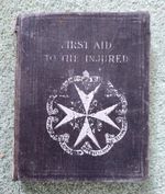 1928 Vintage Medical Book First Aid For The Injured St John Ambulance