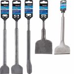 SDS Plus Drill Chisels Masonry Bit Set Gouge Cranked Flat 14mm - 80mm 20013