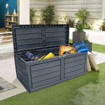 Neo 320 Litre Plastic Waterproof Outdoor Garden Plastic Storage Box Furniture