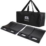 Keltrion Tire Saver Ramps Set of 4 Heavy Duty Non-Slip Rubber 60000 lbs Capacity