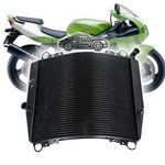 Motorcycle Replacement Radiator For Kawasaki Ninja ZX7 ZX7R ZX750 ZX 1996-2003.