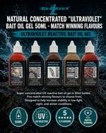 Sea Fishing Natural Concentrated Bait Oil GEL ULTRA VIOLET PEELER CRAB Attractor