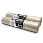 RE-GEN 10kg Heavy Duty 90 Litre Clear Coloured Bin Bag Liner Sacks | 200 Pack