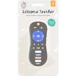 Remote Control Silicone Baby Teether - Soft Safe Teething Toy Easy Hold BPA Free