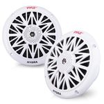 Pyle Waterproof Marine Speakers 13.34 cm, Weather-Resistant Outdoor Stereo Syste
