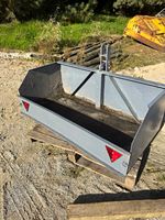 Fleming transport box painted in fergy grey