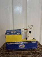 RSPCA Vintage Dog Money Collection Box Rare
