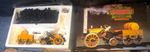 Hornby Stephenson’s Rocket 3 1/2 inch plus coach all boxed and complete.
