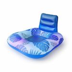 Inflatable Pool Inflatable Lounger Portable Pool Lounger Compact for Backyard