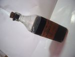 GENUINE VICTORIAN/VINTAGE LARGE INK BOTTLE HEAVY  RARE- FREE PP-19