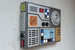 Sci-Fi inspired 3D spaceship computer terminal Control Panel prop replica
