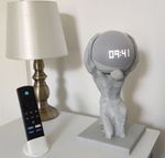 Echo Dot 4th & 5th Gen Atlas Style Stand - Echo Dot Mount - Atlas for Echo