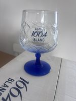 Authentic 1664 Blanc Pint Glass Beer Lager Blue