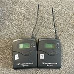 Sennheiser EW 100 G3 Wireless Microphone Receiver Pair Black