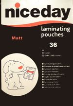 matt laminating pouches 36 A4 high illumination areas, can writen on with pencil
