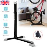 Bike Stand Vertical Portable Space-Saving Bicycle Rack Storage Adjustable Height