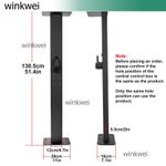 EV Charging Station Pile Post Outdoor EV Charger Pedestal Holder Stand Universal