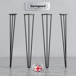 Hairpin Legs - Steel 3 Pin - Various Sizes & Colours