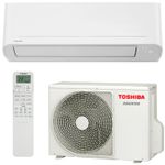 Toshiba RAS16 16000 BTU A++ Wall Mounted Split Air Conditioner with Heat P RAS16