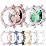 Bling Diamond Case Samsung Galaxy Watch 7 6 5 4 40/44mm Clear PC Cover UK