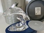 SWAROVSKI CRYSTAL 'DOLPHIN ON A WAVE' 