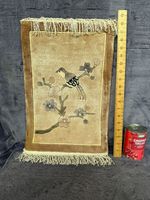 Beautiful Thick Chinese Vintage Carpet Prayer or Wall Mats (GOOD CONDN)