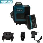 Makita Laser Level 16 Line + Case + Remote + Charger + Battery Vertical Cross Su