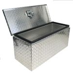 Trailer Truck Aluminium Lockable Tool Box Chest Locker Storage 28” x 12.5” x 12”