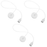 Reusable White Plastic Ceiling Light Fitting for Home with E27 Bulb Holder