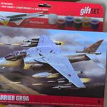 Humbrol Harrier GR.9A Airplane Kit Unassembled with Paint Gift Set Age 8+