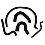 Ford Escort MK1 Mexico X-Flow Silicone Coolant Hose Kit Black Z150-012BK