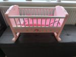 Baby Annabell Sweet Dreams Rocking  Crib Cot Function & Lullaby,Good Condition!