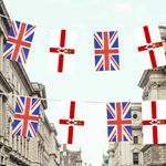 NI Northern Ireland Union Jack Fabric Flags & 10 Metre Bunting Speedy Delivery