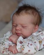 19" Lifelike Reborn Baby Doll Girl Full Body Silicone Realistic Newborn