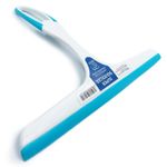 Window Squeegee 25cm Shower Glass Cleaner Wiper Blue White Grip Tool