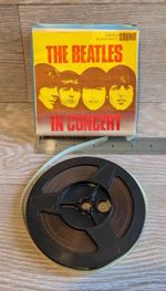 Vintage The Beatles Super 8mm In Concert Reel Black / White Sound 200ft Dalerann