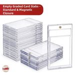 Empty Graded Card Slab | PSA Case Alternative | Standard & Magnetic Designs