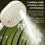 Electric Spray Air Cushion Massage Comb,Self-Cleaning Anti-Tangle Electric Brush