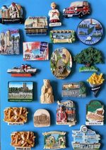 Souvenir fridge magnet - England